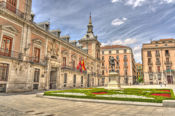 Fototapeta na wymiar Madrid landmarks, Spain