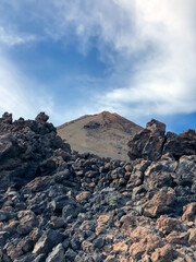Tof of Teide volcano Tenerife, Canary Islands - Spain