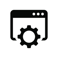 Web settings icon
