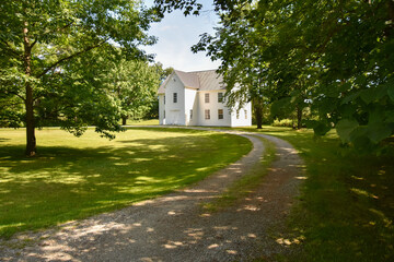 The old Anglican presbytery of the village