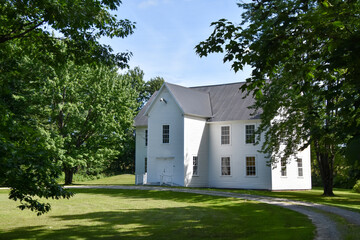 The old Anglican presbytery of the village