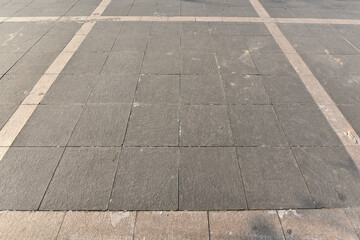 Obraz premium The floor of the city square, the plank of the walkway, the marble, the wood texture background