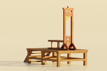 Symbol of the French revolution. 3D illustration