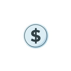 Business Finance Line Icon Coins