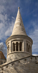 Fisherman's bastion in Budapest. Hungary