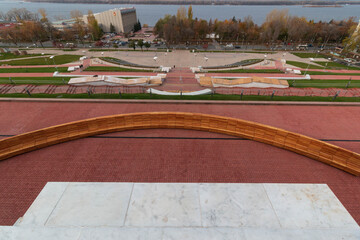 embankment of the city of samara