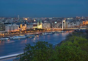 Fototapeta na wymiar View of Budapest. Hungary