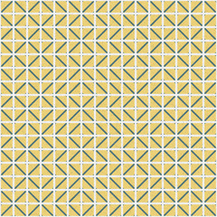 Fototapeta premium Abstract Geometric Pattern generative computational art illustration