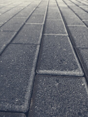 Fototapeta premium paving stones in the street