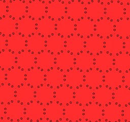 Red pattern design for the purpose of fabric designing.