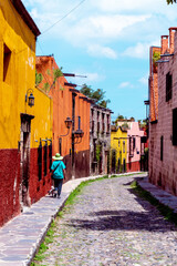 San Miguel de Allende was founded in 1542 in the cool highlands and is a city where Hispanic...