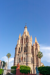 Fototapeta premium San Miguel de Allende was founded in 1542 in the cool highlands and is a city where Hispanic culture and Mesoamerican culture are in harmony.