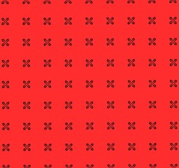 Red pattern design for the purpose of fabric designing.