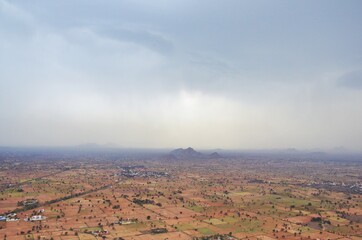 view from the top of the mountain