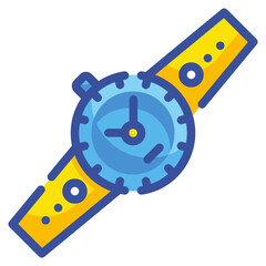 watch line icon