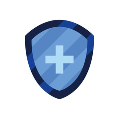 shield with medical cross