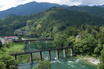 帰全山公園　初夏　（高知県　本山町）