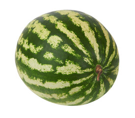 Watermelon on white