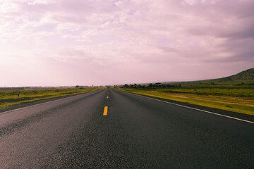 Fototapeta premium road in the countryside