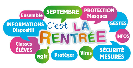Rentrée scolaire, informations virus
