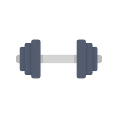 Fitness dumbbells made of steel with weights for lifting exercises to build muscle.