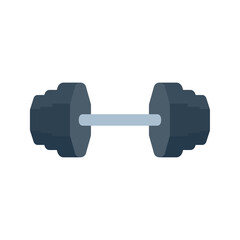 Fitness dumbbells made of steel with weights for lifting exercises to build muscle.