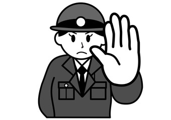 ノーサインの婦人警官