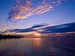 Fototapeta na wymiar Beautiful skies in Florida
