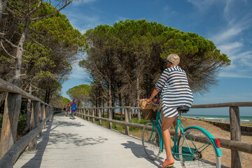 cycle path