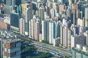 Wieżowce, Hongkong