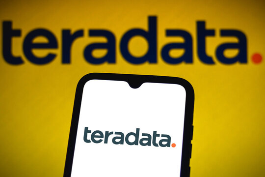 June 14, 2021, 2021, Brazil. In this photo illustration the Teradata Corporation logo seen displayed on a smartphone.