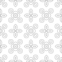  Vector pattern with symmetrical elements . Modern stylish abstract texture. Repeating geometric tiles from striped elements. pattern.