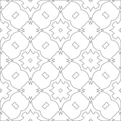 
Vector pattern with symmetrical elements . Modern stylish abstract texture. Repeating geometric tiles from 

striped elements.
pattern.