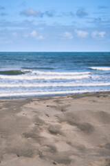 Sand, ocean and a sunny day