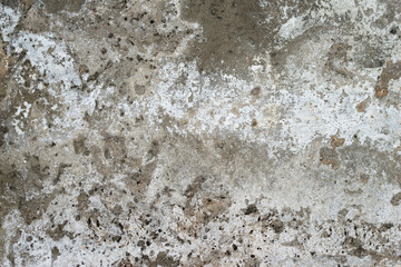 The texture of old gray concrete walls for background, Surface, and pattern of gray cement.