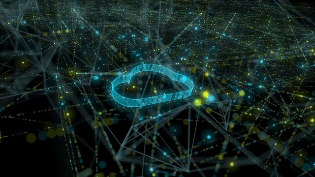 Cloud Computing Digital Landscape - 4K (50fps)