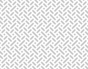 Abstract geometric pattern. A seamless vector background. White and gray ornament. Graphic modern pattern. Simple lattice graphic design.