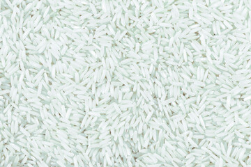 White Rice Texture. Nice food on Background.