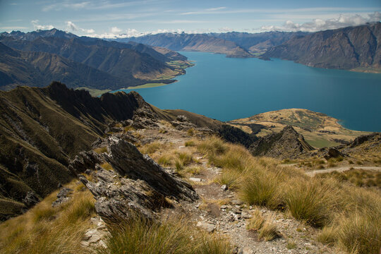 Isthmus peak track.