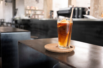 Iced Coconut Americano