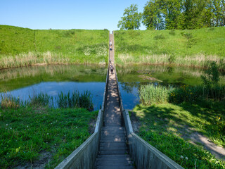 Fort De Roovere in Halsteren, Noord-Brabant