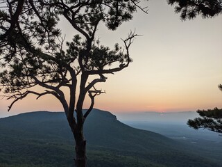 Obraz premium sunrise in the mountains