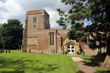 Fototapeta na wymiar St Mary's Church, Watton, East Riding of Yorkshire.