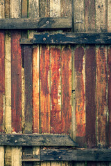 old wooden fence