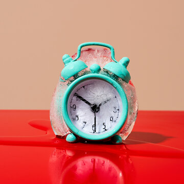frozen alarm clock