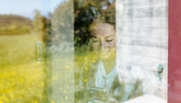 Woman at home