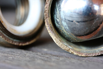 Cracked body of plumbing ball valve