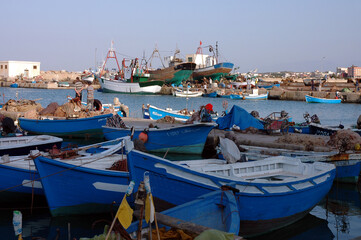 Fototapeta na wymiar Cap de l'Eau, the small fishing port in northern Morocco