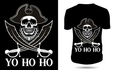 Fototapeta na wymiar pirates T-shirt