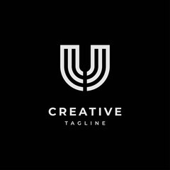 Initial letters MM logo design inspiration vector template